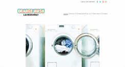 Desktop Screenshot of orangewash.com